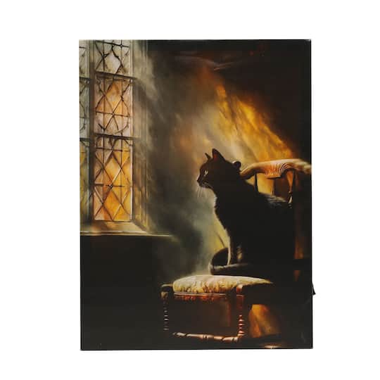 15.75" LED Cat by Window Wall Décor by Ashland®